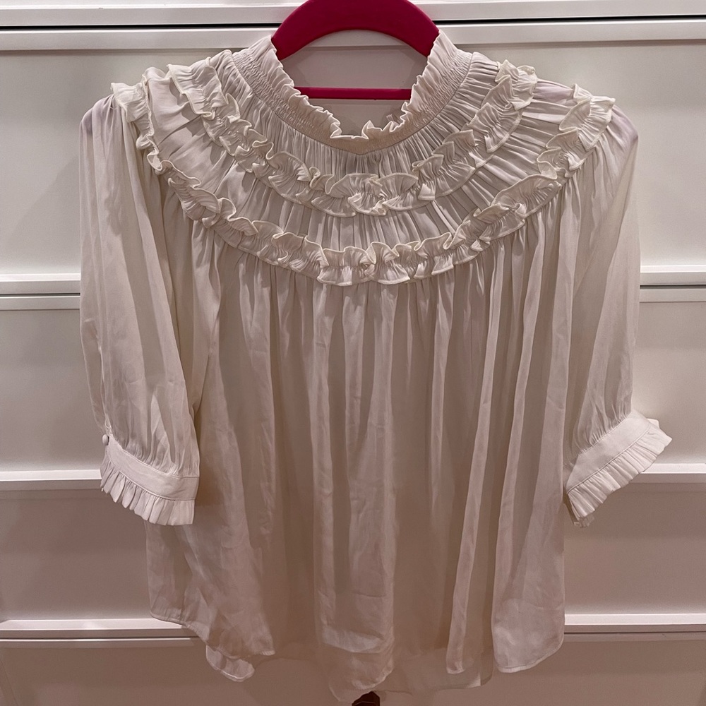 Brand new, never worn, perfect condition silky Ann Taylor top!